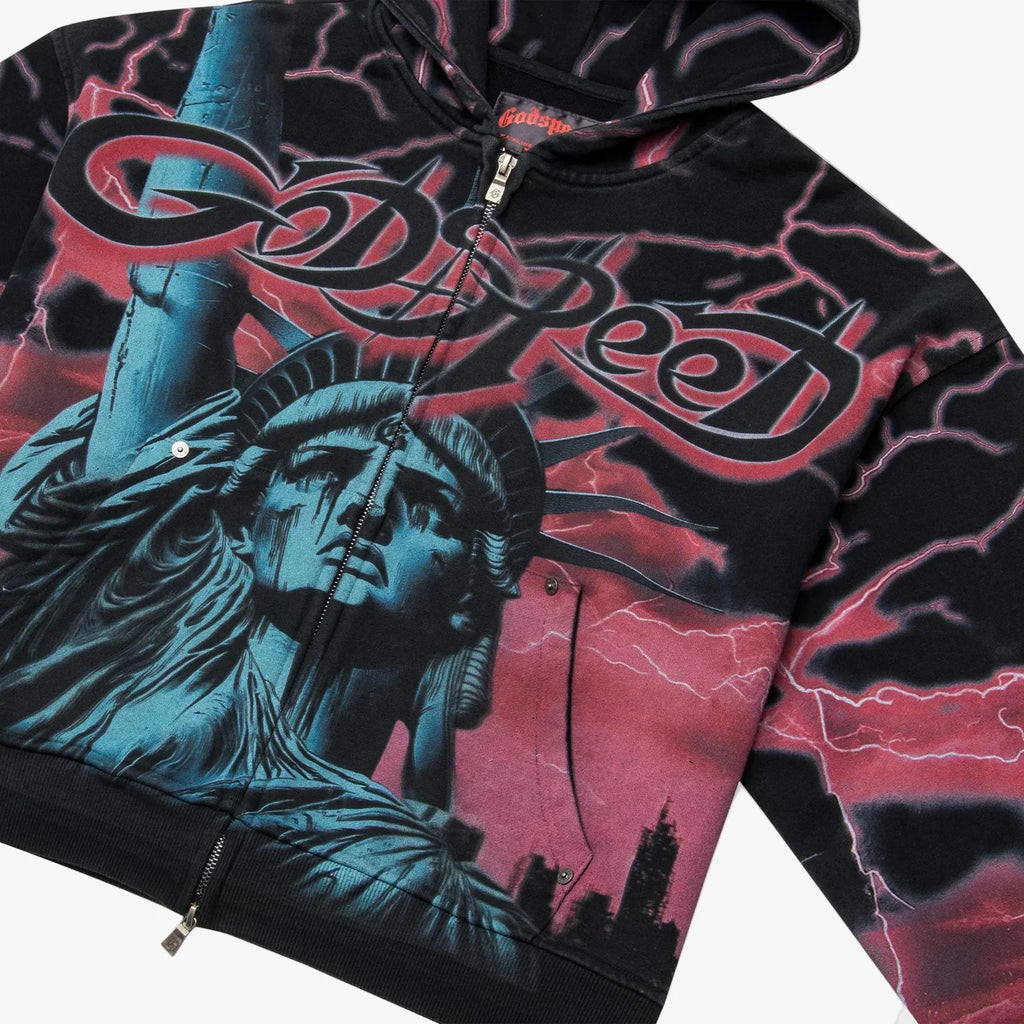 Godspeed Voltage Red Zip Up