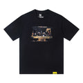 THAT'S A AWFUL LOT OF COUGH SYRUP Black Back-Print Short-Sleeve T-Shirt